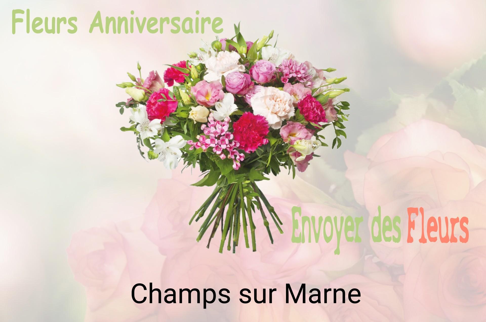 Bouquet de fleurs d’anniversaire livré à Champs-sur-Marne