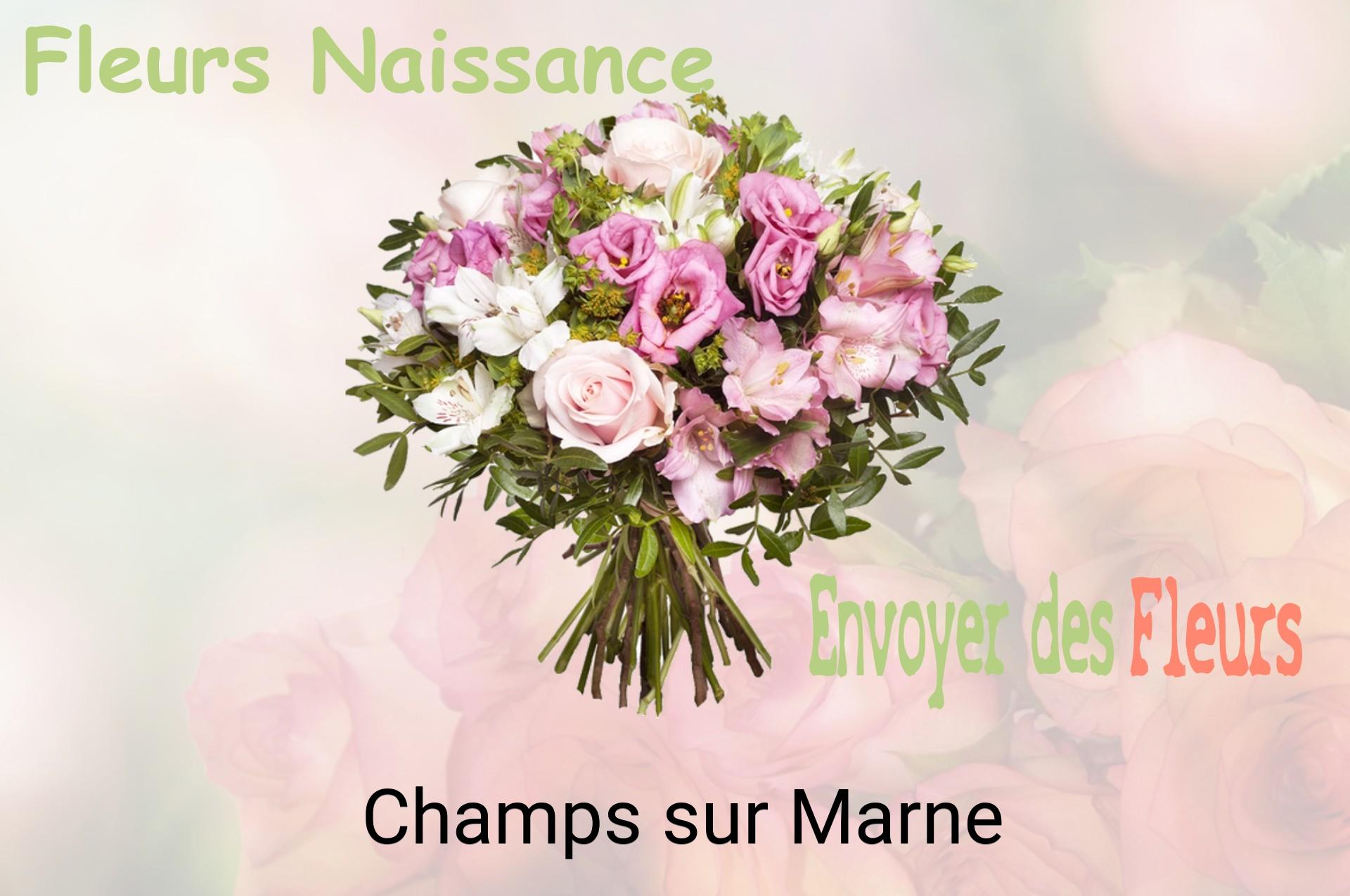 Bouquet de fleurs de naissance livré à Champs-sur-Marne